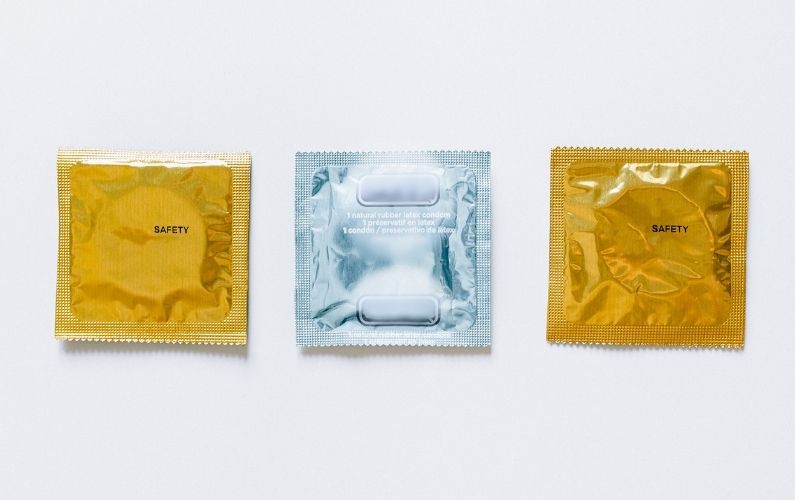 practice safer sex by using condoms