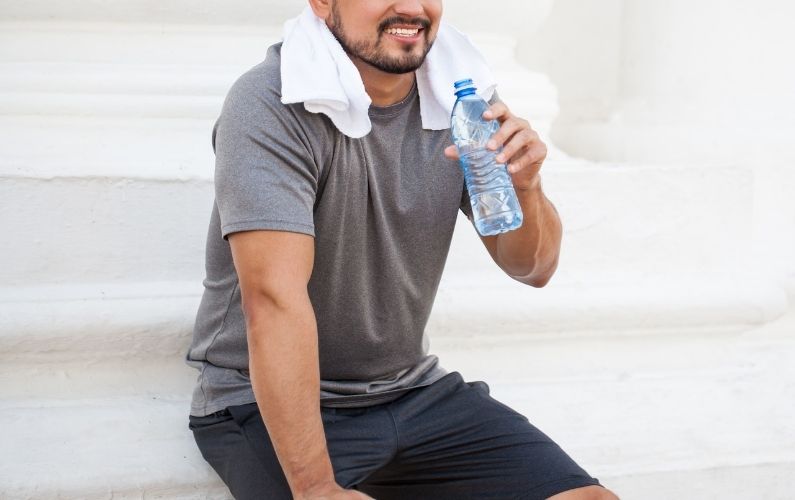 hydrating during workout